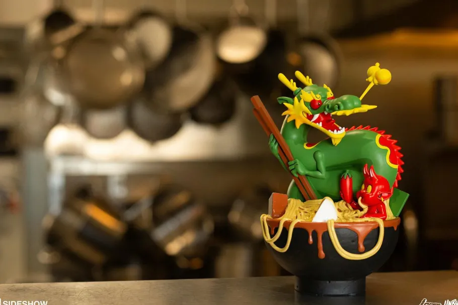 Designer Vinyl>Unruly Industries - Ramen Demon 9” Vinyl Figure by Levi Prewitt