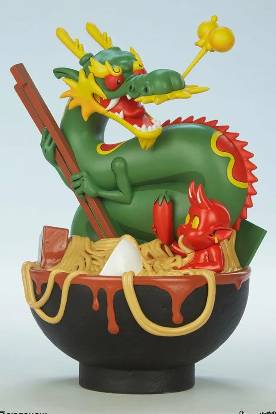 Designer Vinyl>Unruly Industries - Ramen Demon 9” Vinyl Figure by Levi Prewitt