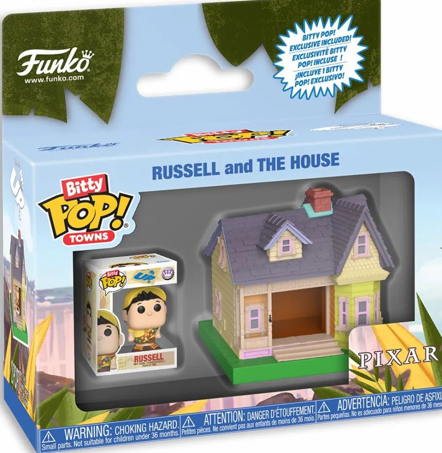 Pop! Rides & Town>Up - Russell & Carl's House Bitty Pop! Town Vinyl Figure