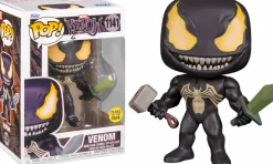 Standard Pop!>Venom - with Mjolnir and Sword Glow-in-the-Dark Pop! Vinyl Figure (Funko / Popcultcha Exclusive)