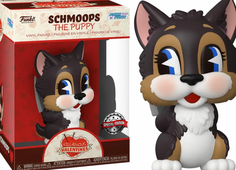 Designer Plush>Villainous Valentines - Puppy with Knife Vinyl Figure