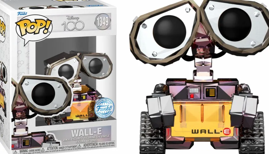 Standard Pop!>Wall-E (2008) - (Facet) Disney 100th Pop! Vinyl Figure (Popcultcha Exclusive)