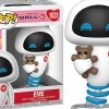 Standard Pop!>Wall-E - EVE with Teddy Bear (Valentine) Pop! Vinyl Figure