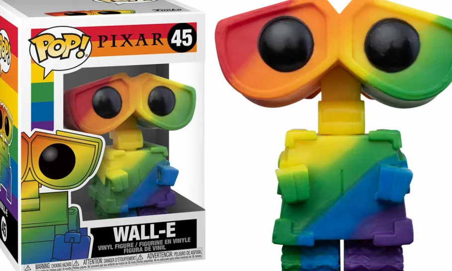 Standard Pop!>Wall-E - Rainbow Pride 2021 Pop! Vinyl Figure