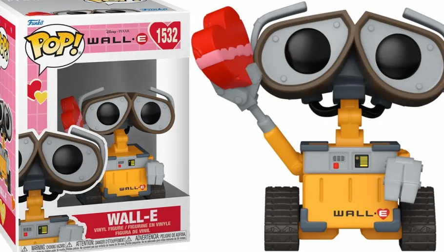 Standard Pop!>Wall-E - with Box of Chocolate (Valentine) Pop! Vinyl Figure