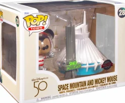 Pop! Rides & Town>Disney Walt World - Mickey Mouse with Space Mountain 50th Anniversary Pop! Town Vinyl Figure
