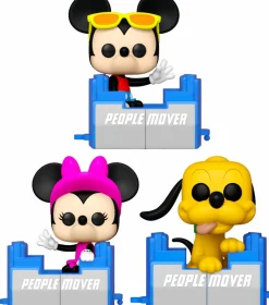 Pop! Bundles>Disney Walt World - PeopleMover 50th Anniversary Pop! Vinyl Bundle (Set of 3)