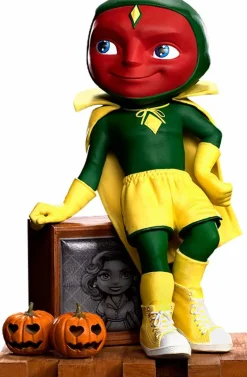 Designer Vinyl>WandaVision - Vision Halloween MiniCo 7” Vinyl Figure