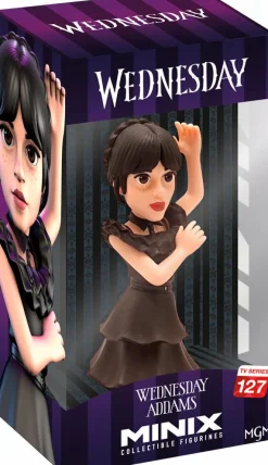 Designer Vinyl>Addams Family Wednesday (2019) - Wednesday Addams (Rave'N Dance) Minix 5" Vinyl Figure