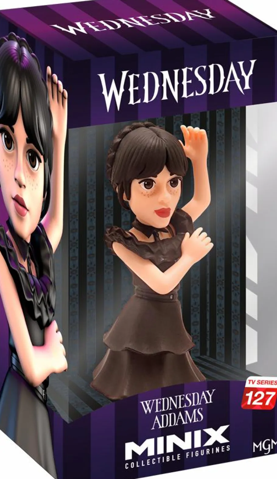 Designer Vinyl>Addams Family Wednesday (2019) - Wednesday Addams (Rave'N Dance) Minix 5" Vinyl Figure