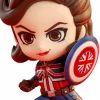 Cosbaby>What If...? What If…? - Captain Carter Cosbaby (S) Hot Toys Figure