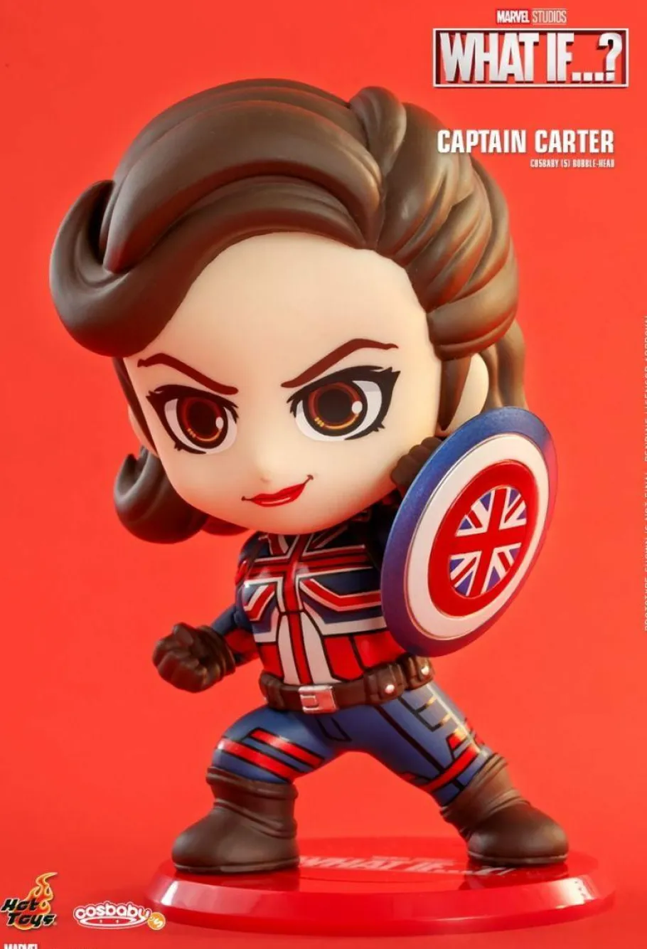 Cosbaby>What If...? What If…? - Captain Carter Cosbaby (S) Hot Toys Figure