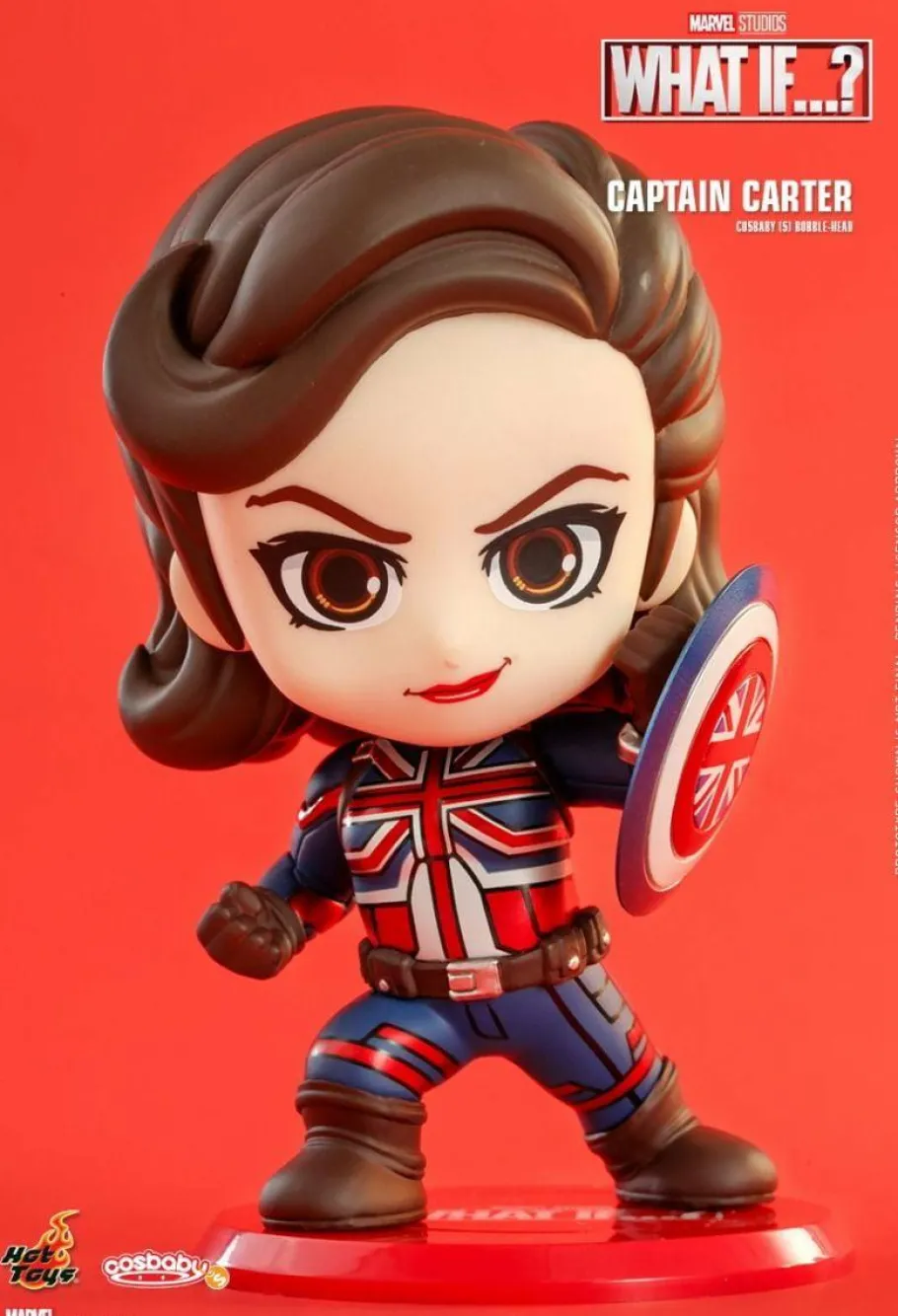 Cosbaby>What If...? What If…? - Captain Carter Cosbaby (S) Hot Toys Figure