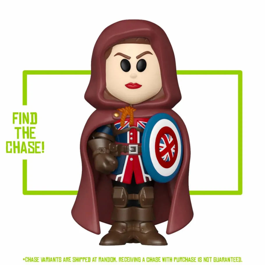 Designer Vinyl>What If? What If...? - Captain Carter SODA Vinyl Figure in Collector Can