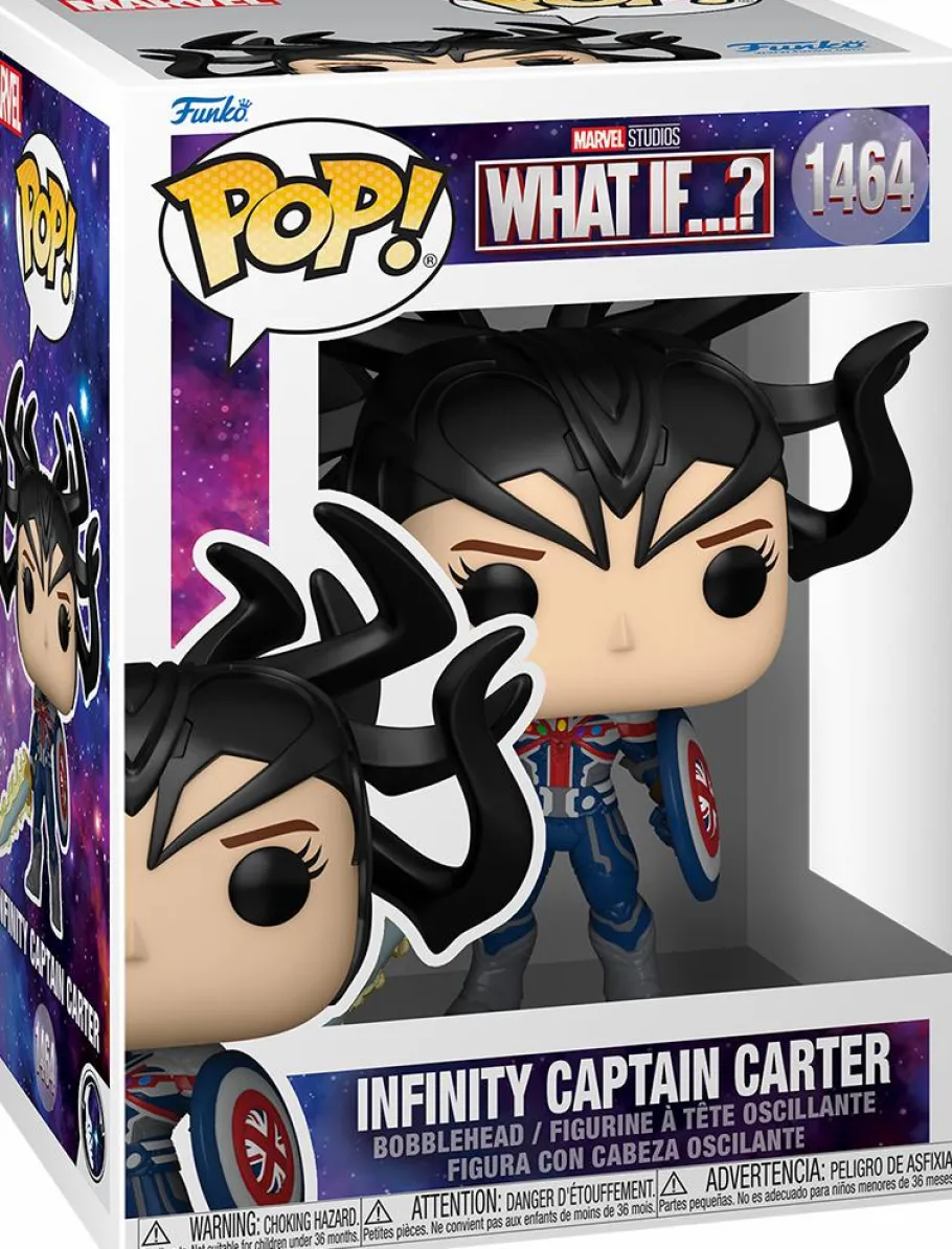 Standard Pop!>What If...? What If…? - Infinity Captain Carter Pop! Vinyl Figure