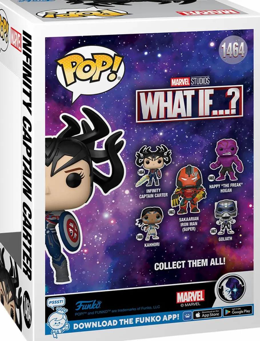 Standard Pop!>What If...? What If…? - Infinity Captain Carter Pop! Vinyl Figure