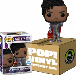 Collector & Mystery Boxes>What If...? What If…? - Infinity Killmonger Reaching Mystery Box (Includes Killmonger & 3 Mystery Exclusive Pop! Vinyl Figures) (Funko / Popcultcha Exclusive)