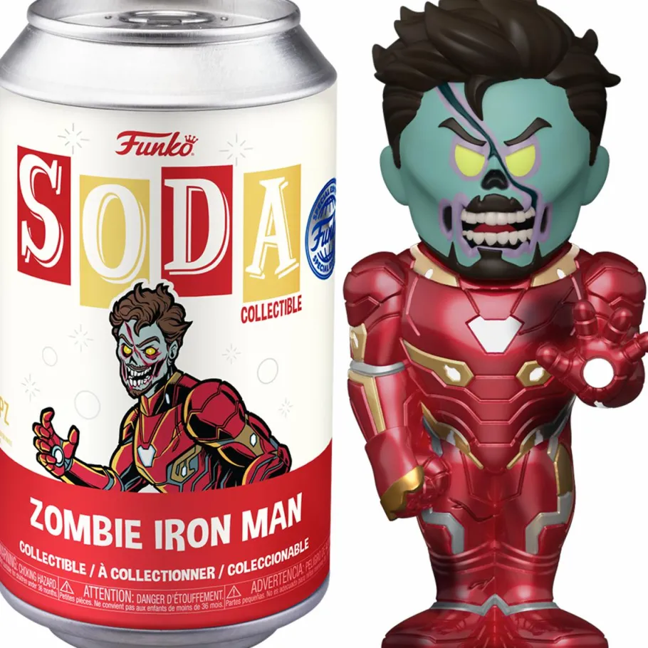 Pop! Bundles>What If...? - SODA Vinyl Figure in Collector Can Bundle (Set of 5)