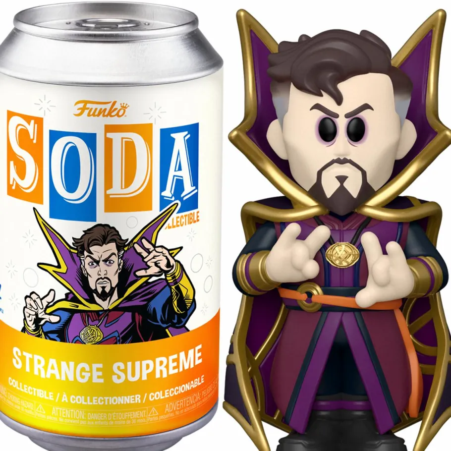 Pop! Bundles>What If...? - SODA Vinyl Figure in Collector Can Bundle (Set of 5)