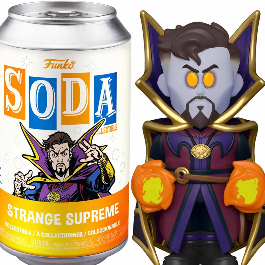 Pop! Bundles>What If...? - SODA Vinyl Figure in Collector Can Bundle (Set of 5)