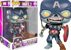 Super-Sized Pop!>What If...? What If…? - Zombie Captain America 10" Pop! Vinyl Figure