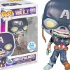 Standard Pop!>What If...? What If…? - Zombie Captain America Pop! Vinyl Figure (Funko / Popcultcha Exclusive)