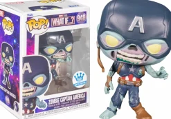 Standard Pop!>What If...? What If…? - Zombie Captain America Pop! Vinyl Figure (Funko / Popcultcha Exclusive)