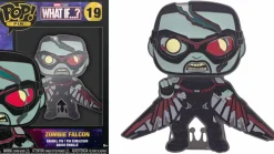 Pop! Home & Accessories>What If? What If…? - Zombie Falcon Glow in the Dark 4” Pop! Enamel Pin