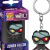 Pop! Keychains>What If...? What If…? - Zombie Falcon Pocket Pop! Vinyl Keychain