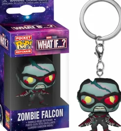 Pop! Keychains>What If...? What If…? - Zombie Falcon Pocket Pop! Vinyl Keychain
