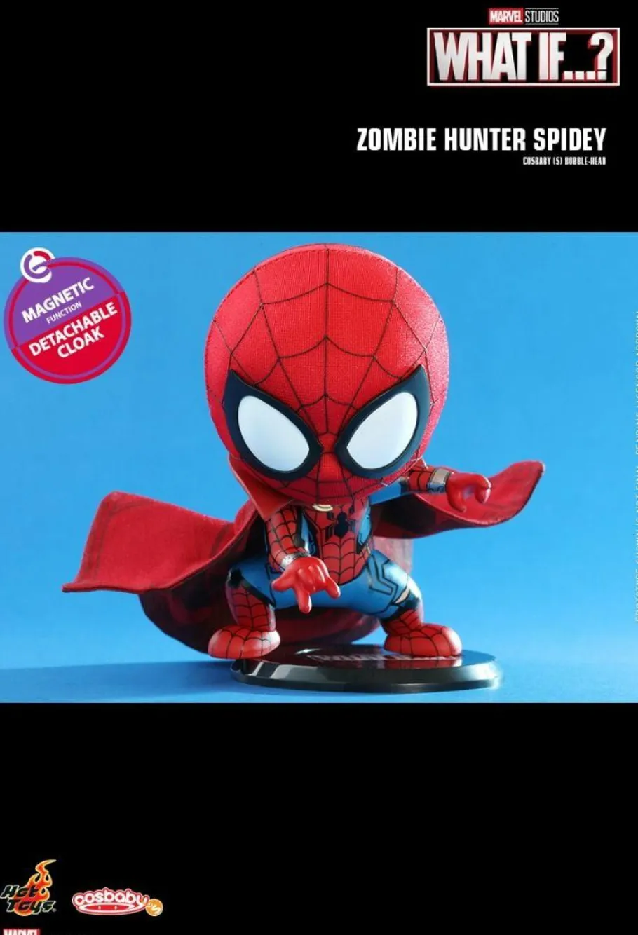 Cosbaby>What If...? What If…? - Zombie Hunter Spidey Cosbaby (S) Hot Toys Figure
