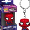 Pop! Keychains>What If...? What If…? - Zombie Hunter Spidey Pocket Pop! Vinyl Keychain