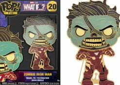 Pop! Home & Accessories>What If? What If…? - Zombie Iron Man Glow in the Dark 4” Pop! Enamel Pin
