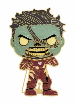 Pop! Home & Accessories>What If? What If…? - Zombie Iron Man Glow in the Dark 4” Pop! Enamel Pin