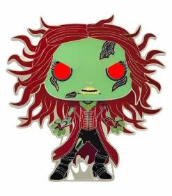 Pop! Home & Accessories>What If? What If…? - Zombie Scarlet Witch Glow in the Dark 4” Pop! Enamel Pin