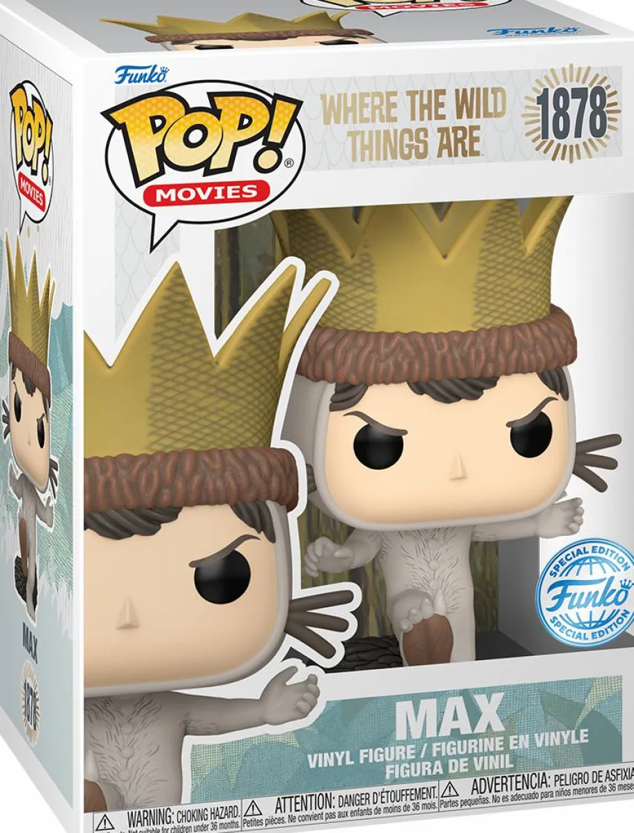 Standard Pop!>Where the Wild Things Are - Max Pop! Pop Vinyl Figure