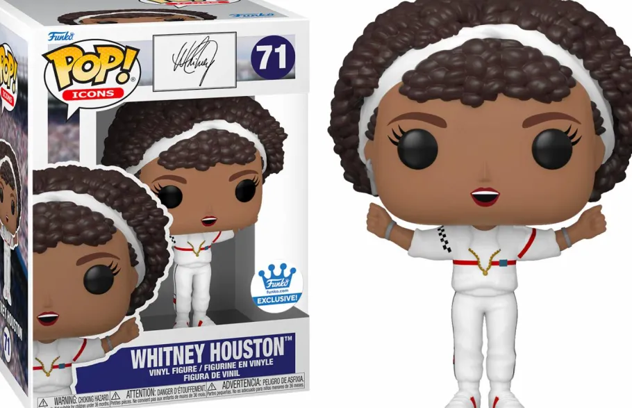 Collector & Mystery Boxes>Whitney Houston - in Super Bowl Outfit Mystery Box (Includes Whitney & 3 Mystery Exclusive Pop! Vinyl Figures) (Funko / Popcultcha Exclusive)