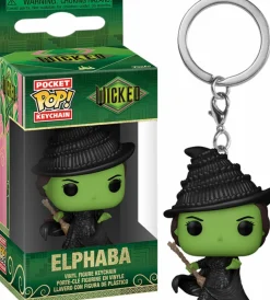 Pop! Keychains>Wicked (2024) - Elphaba Pocket Pop! Keychain