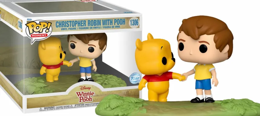 Pop! Moments>Winnie the Pooh - Christopher Robin with Pooh Pop! Moment Vinyl Figure 2-Pack