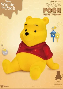 Designer Vinyl>Winnie the Pooh - Pooh (Velvet Version) Large 13" Vinyl Piggy Bank