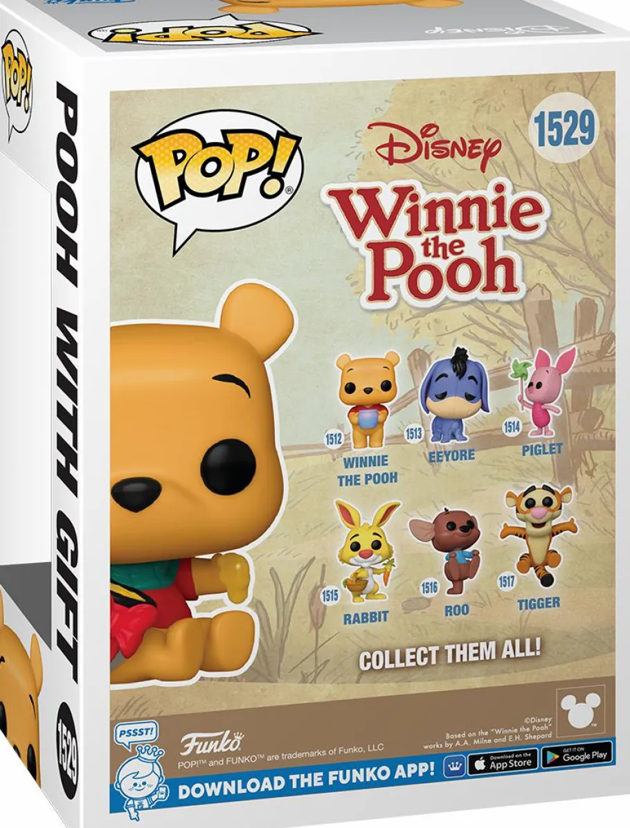 Standard Pop!>Winnie the Pooh - Pooh with Gift Pop! Vinyl Figure