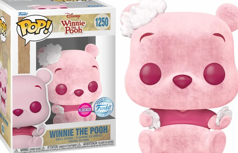 Standard Pop!>Winnie the Pooh - Cherry Blossom Flocked Pop! Vinyl Figure