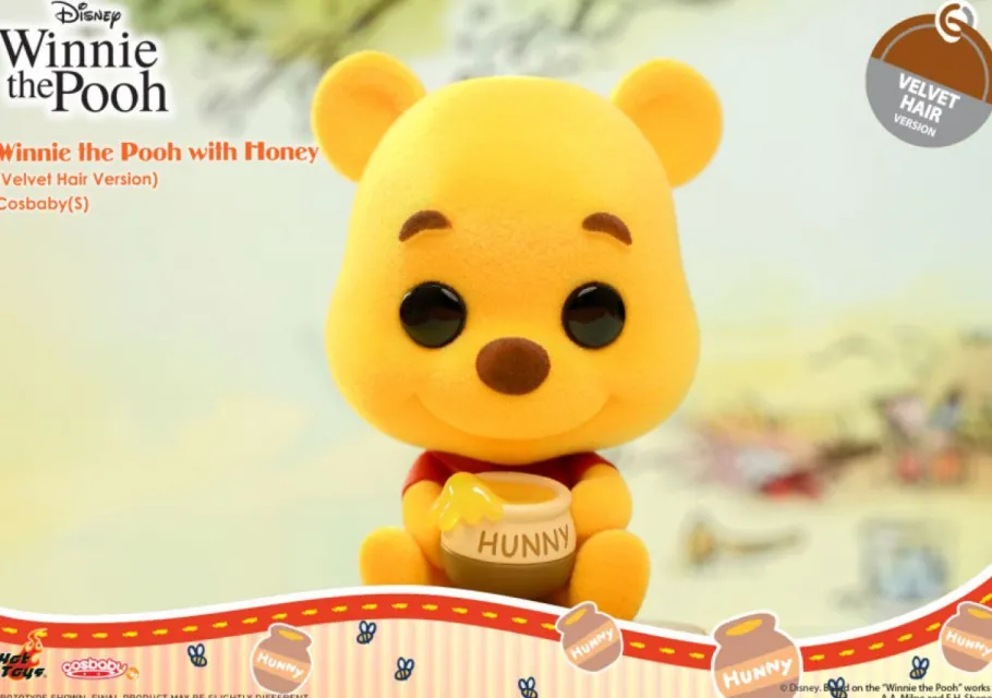 Cosbaby>Winnie the Pooh - with Honey (Velvet Hair Version) Cosbaby (S) Hot Toys Figure