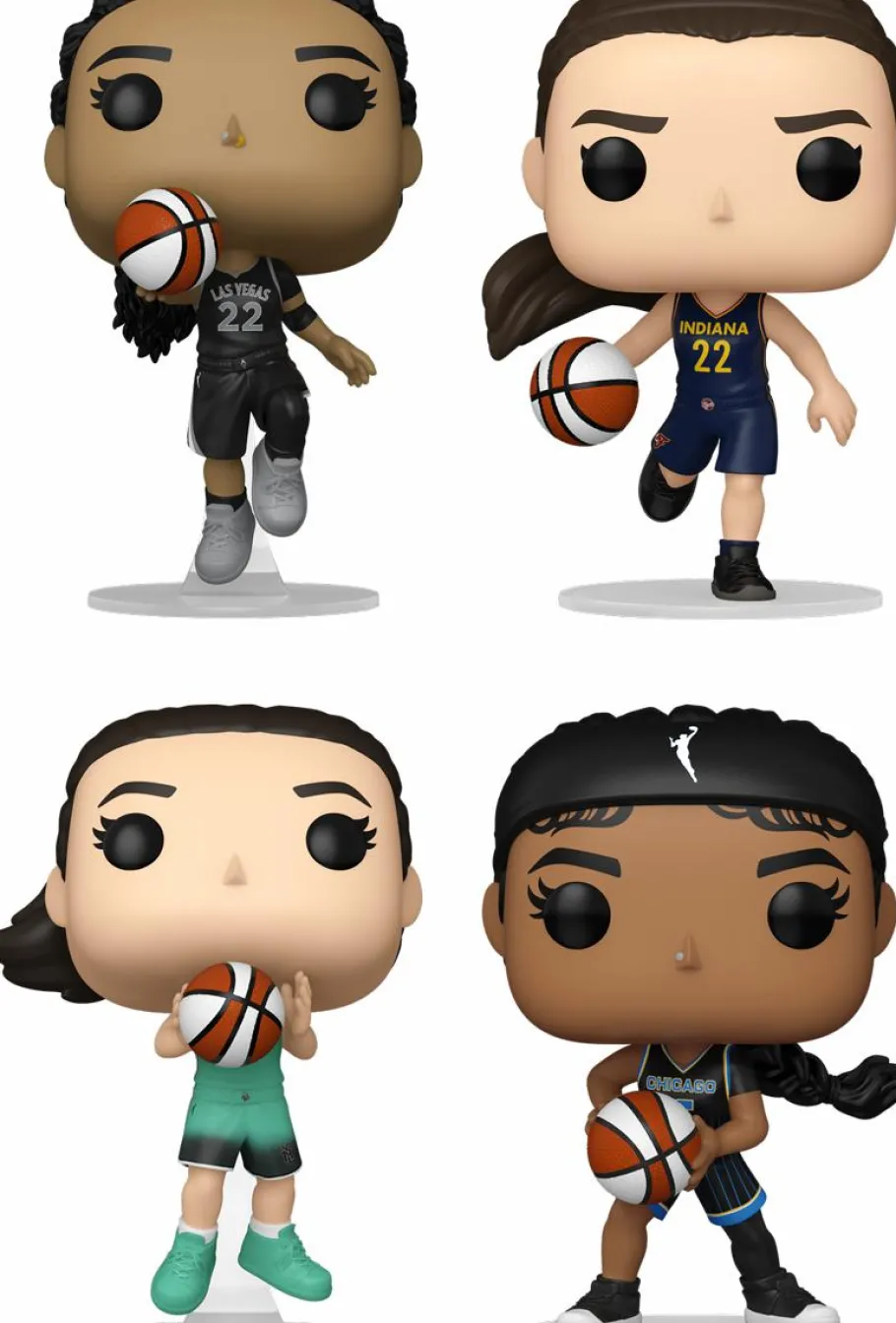 Pop! Bundles>WNBA Basketball - We Got Next Pop! Vinyl Bundle (Set of 4)