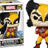 Standard Pop!>Wolverine - (Battle Damage) Pop! Vinyl Figure (Popcultcha Exclusive)