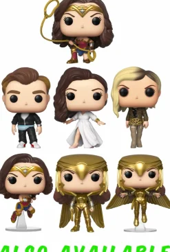 Standard Pop!>Wonder Woman 1984 - with Lasso Metallic Pop! Vinyl Figure