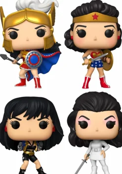 Pop! Bundles>Wonder Woman - 80th Anniversary Pop! Vinyl Bundle (Set of 4)