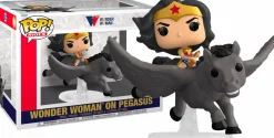 Pop! Rides & Town>Wonder Woman - with Pegasus 80th Anniversary Pop! Rides Vinyl Figure