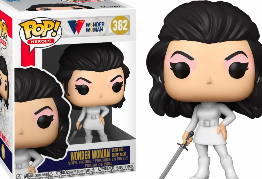 Standard Pop!>Wonder Woman - Ultra Mod Secret Agent 80th Anniversary Pop! Vinyl Figure