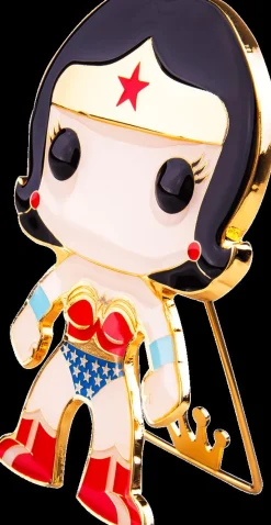 Pop! Home & Accessories>Wonder Woman - 4” Pop! Enamel Pin